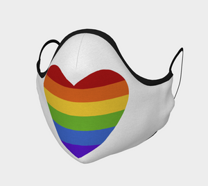 Heart Pride Mask